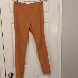 Orange Uniqlo Pants